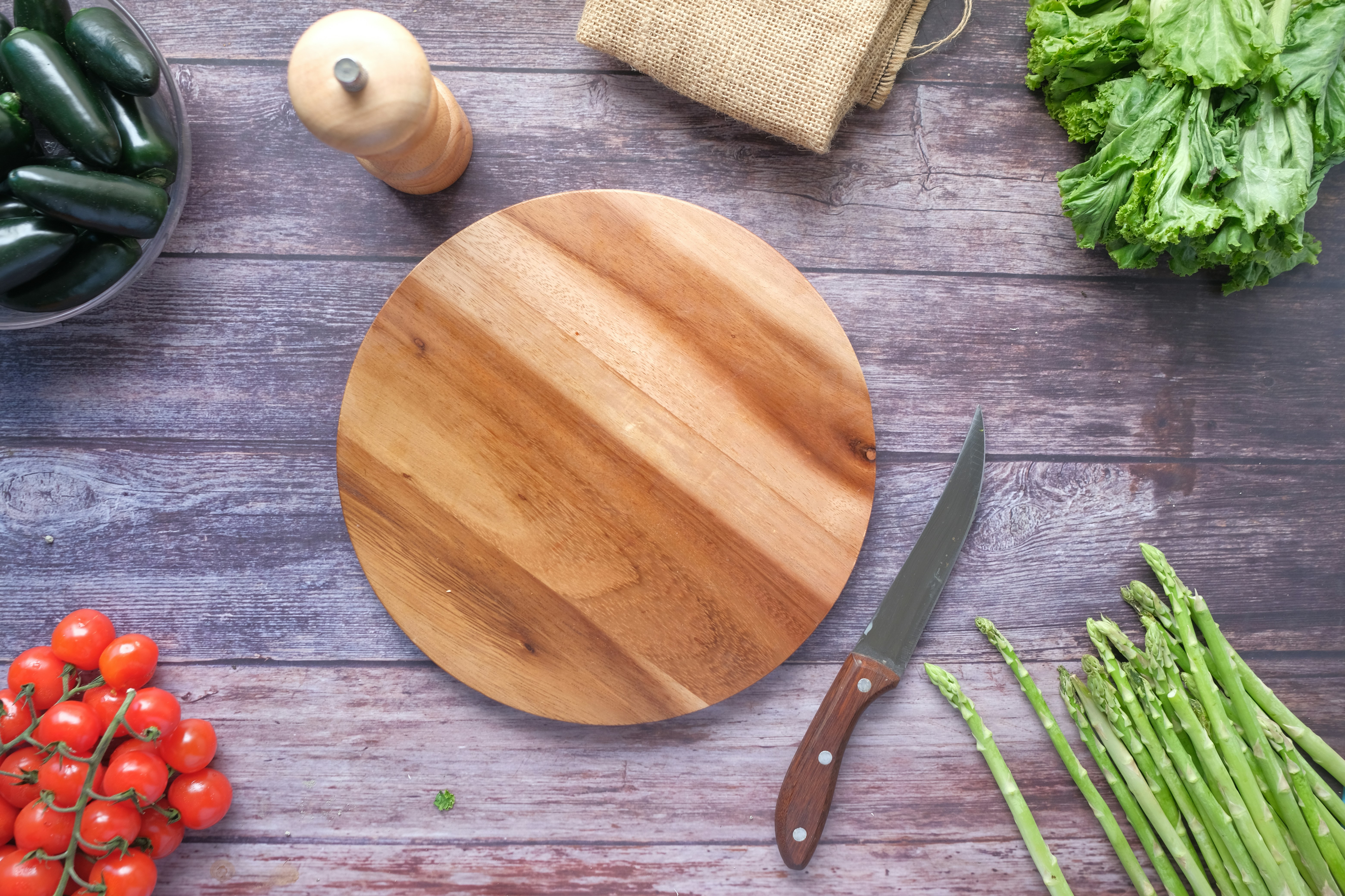 Rivergrain Cutting Board on a kitchen table